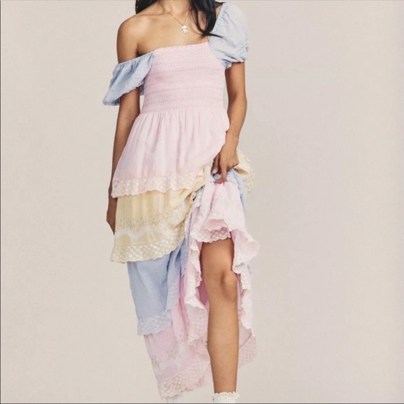LoveShackFancy Dresses & Skirts - Trade/sell Loveshackfancy Capella dress🦄